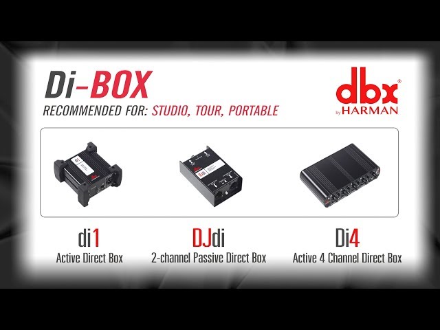 Активный директ-бокс DBX DI1