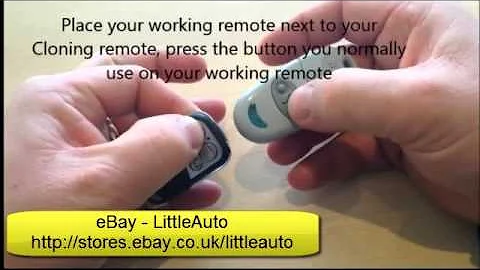 Universal Cloning Electric Gate Garage Door Remote Control Key Fob 433mhz Cloner