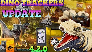 Jurassic World DINO TRACKERS 2023 Facts App Scan Codes UPDATE 4.2.0 All Dinosaurs BISTAHIEVERSOR