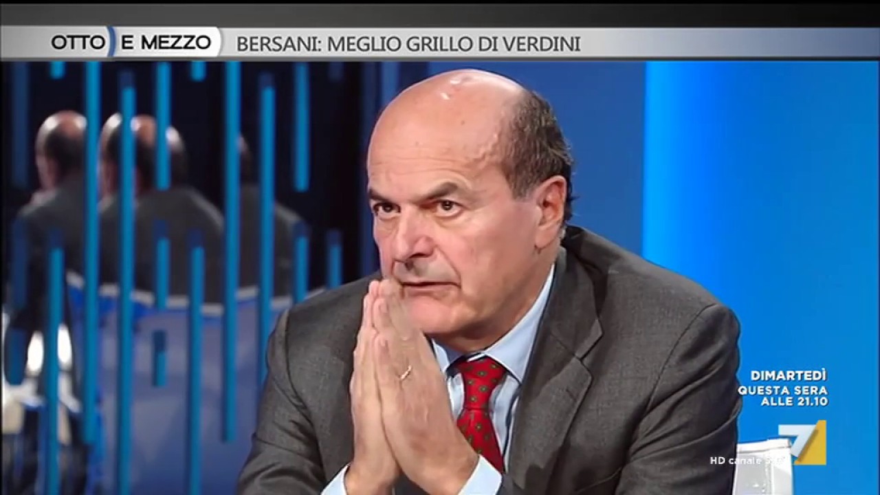 Bersani Io non riesco a fare la parte dell' estabilishment YouTube