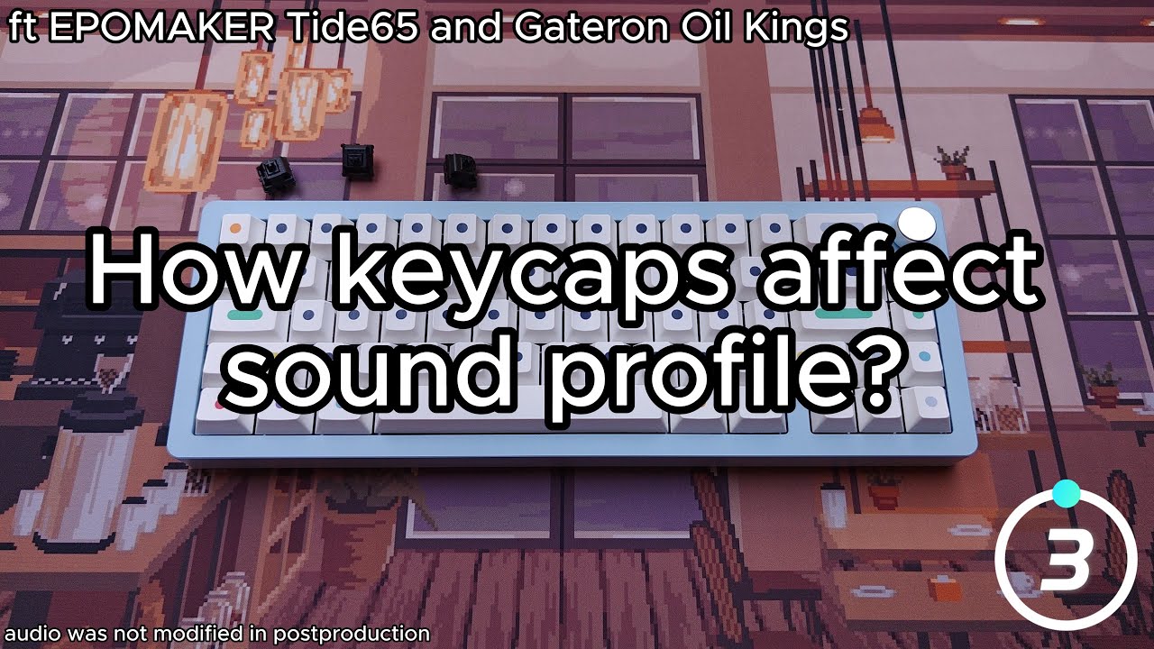 🔊 How keycaps affect keyboard sound? Keycaps profiles and materials