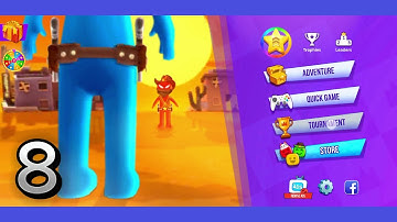 Stickman Party 234 MiniGames Gameplay Walkthrough part 8 (Android, IOS)