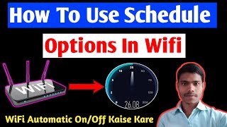 How To Use Schedule Options In WiFi Router 2022 ||Nokia WiFi Router Automatic On/Off Kaise Kare|#qna
