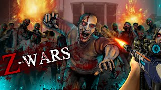 Z-Wars - Zombie War Android Gameplay Trailer HD screenshot 2