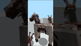 Infected HORSE in Minecraft Mutationcraft  #minecraft