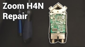Zoom H4N Pro: How to fix broken buttons