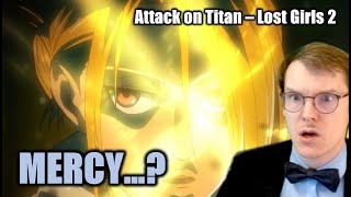 SMALL KINDNESS || GERMAN watches ATTACK ON TITAN: LOST GIRLS 2 - BLIND REACT-ANALYSIS