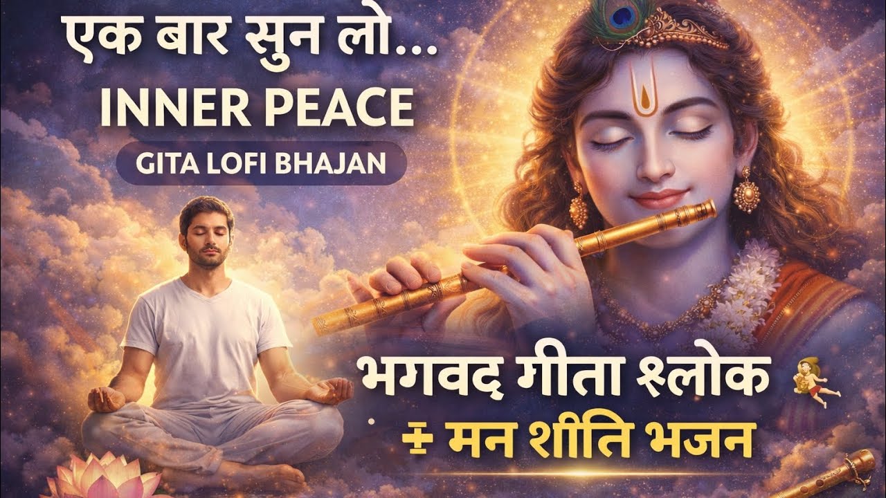 एक बार सुन लो… 🙏 | Inner Peace Gita Lofi Bhajan | Bhagavad Gita Shlok | Mind Relax Shanti Bhajan