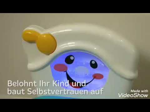 Soundeffekten Meine und YouTube Musik mit Toilette P4326 Toilettensitz erste und - Töpfchen Fisher-Price
