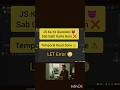 Temporal Dead Zone in JS #coding #javascript #shortvideo