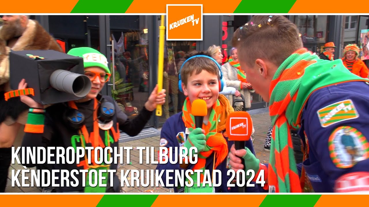 Kinderoptocht Tilburg - Kènderstoet Kruikenstad 2024 - KruikenTv