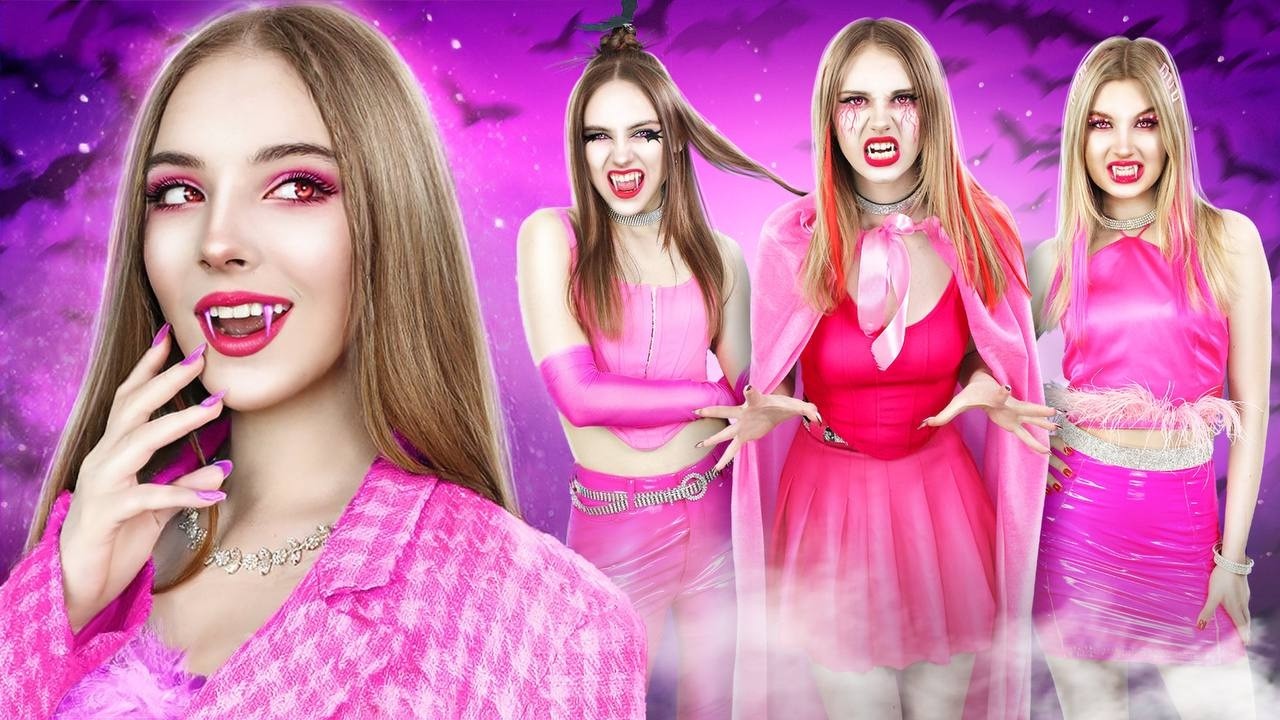 Gemeine Mädchen werden zu Vampiren! Makeover von Normalo zu Liebling in der Vampirschule