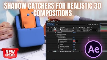 Shadow Catchers for Realistic 3D Compositions in After Effects