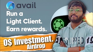 0$ Investment - Avail Light Client Node Run Airdrop For All Users || Guaranteed Airdrop ||