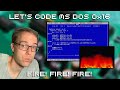 Let&#39;s Code MS DOS 0x16: Fire Exclamation Mark!