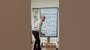 in & to #learnenglish #grammar