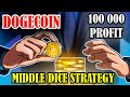 Run to 100k dogecoin   dice strategy game casino gigabet