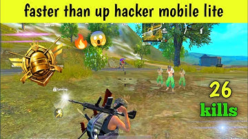 🔥😈 PUBG HACKER MOBILE LITE FASTER THAN UP 26 KILLS INTENSE 1V4 @royxriote