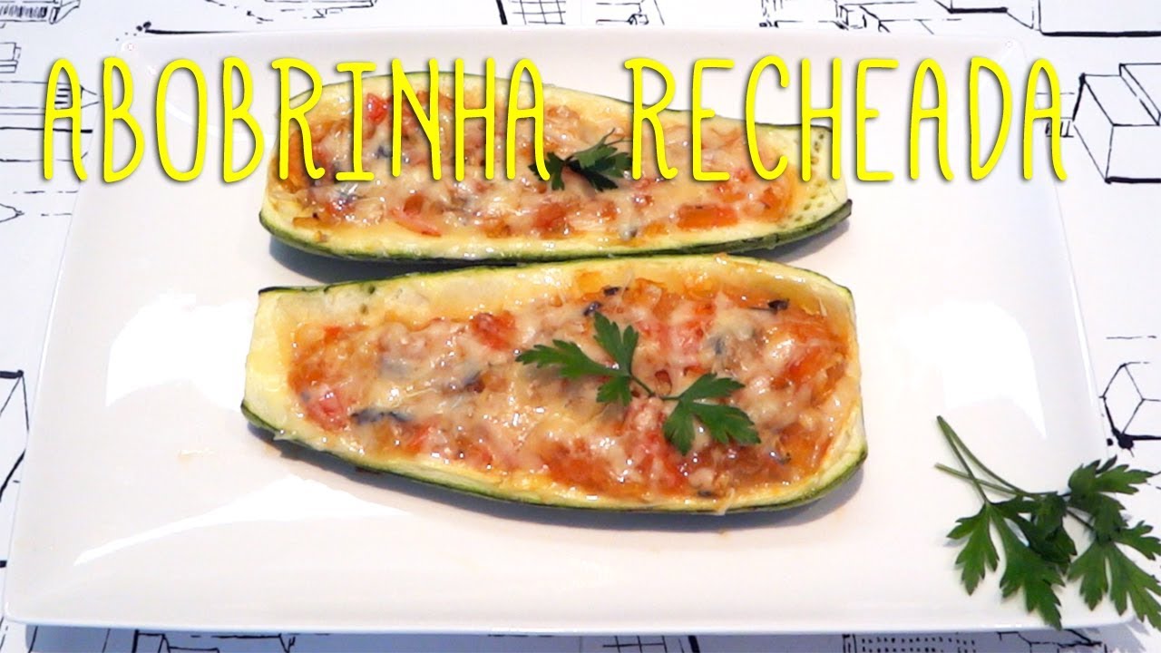 COZINHA RÁPIDA ABOBRINHA RECHEADA