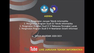 PENGENALAN JURUSAN TEKNIK INFORMATIKA PART 1