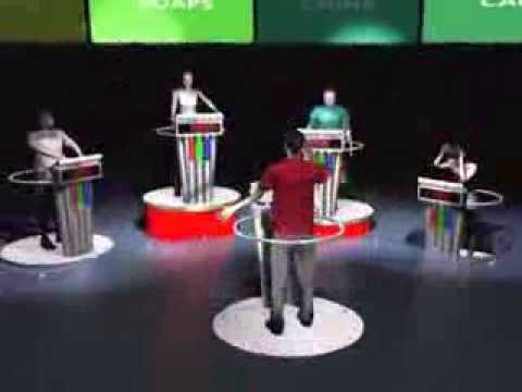Stack Attack Game Show from 3dSam