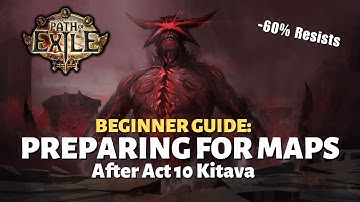 Path of Exile - Beginner Guide: Preparing for Maps