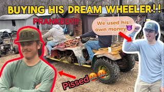 BUYING BESTFRIEND HIS DREAM ATV!! (USED HIS OWN MONEY)