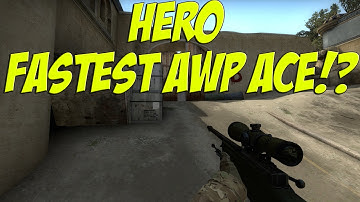 CSGO: Fastest Awp Ace?