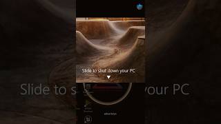 Slide To Shutdown Your PC ||#shorts #youtubeshorts #computerknowledge