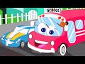 the wheels on the bus go round and round | nursery rhymes | baby songs | kids rhymes