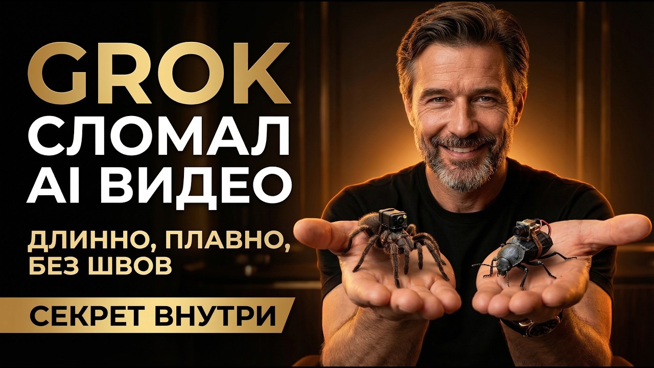 Grok AI Update 2026: длинные видео, память сцены и плавный cinematic результат