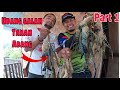 Mancing udang galah tanah abang | part 1 sungai endau | mecari lubuk udang galah baru| prawn fishing