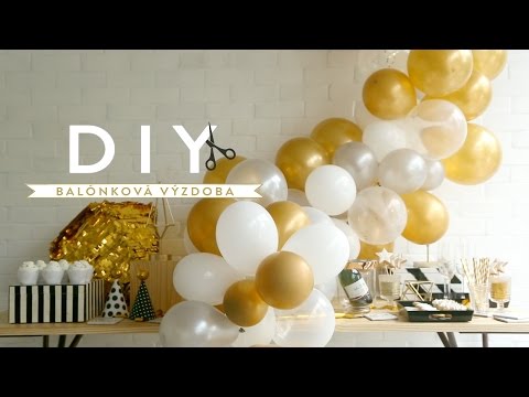 Video: DIY Slavnostní Dekorace. Balónové Kompozice