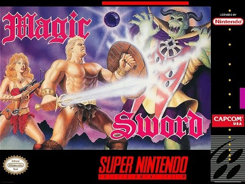 Прохождение Magic sword на super nintendo