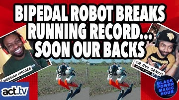 Bipedal Robot Breaks Running Record... Soon Our Backs