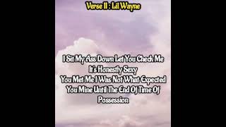 Chris Brown Possessive Ft Lil Wayne \& BLEU video lyrics