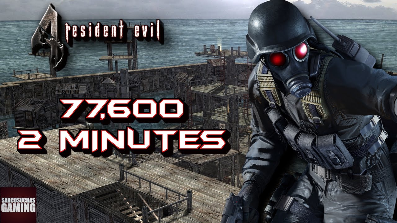 RE4 PC 60fps Mercenaries Waterworld 77k in 2 Minutes YouTube