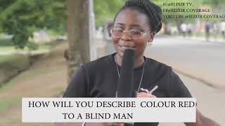 How Will You Describe The Colour RED To A Blind man