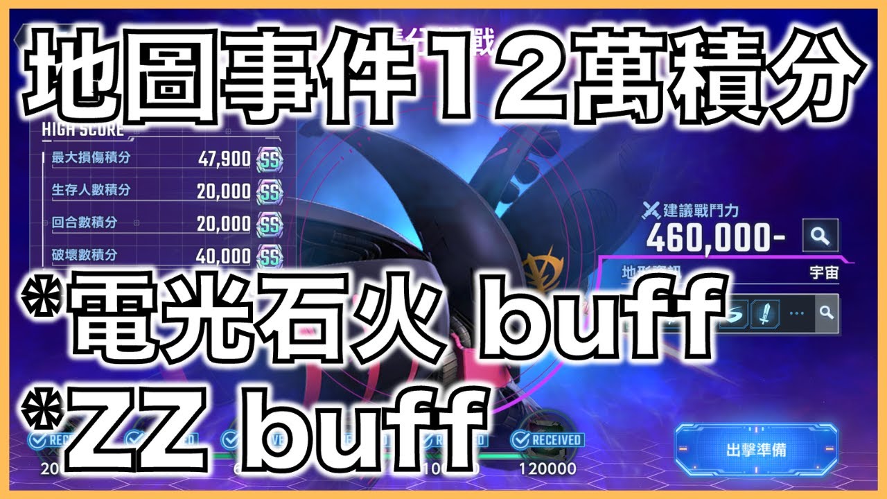 G世代 永恆|地圖事件12萬積分教學|電光石火buff,zz buff!|平民部隊攻略|走位詳解|叫上朋友來抄作業吧!|【G世代 永恆 薯哥 ...