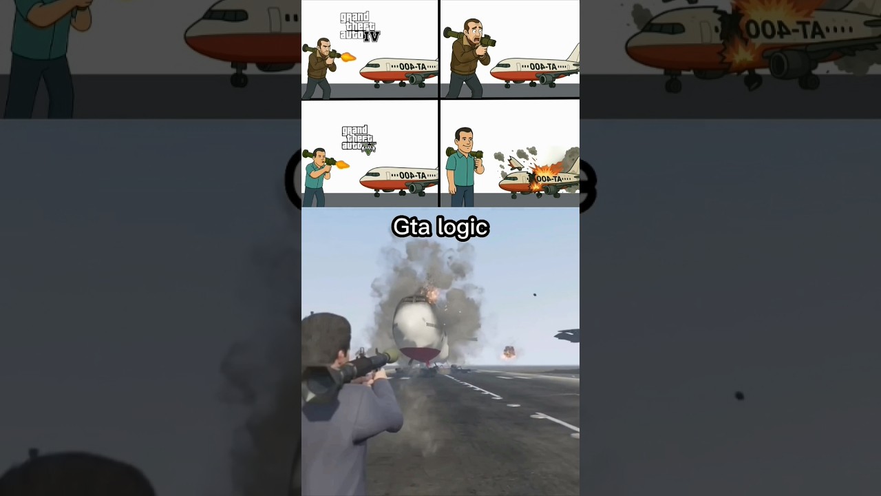Missile Useless vs Instant Boom 😭 GTA Logic