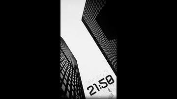 CITY SKY B&W - TASKER + KLWP + LIGHTNING LAUNCHER - 3x4 PAGES SETUP