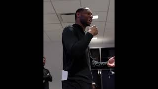 Willie Green in the Pelicans Locker Room Postgame after Win at Kings #pelicans #nba #basketball