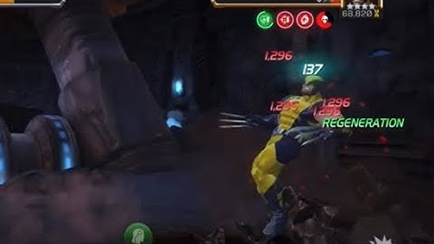 💥MCOC💥 3⭐️ void VS ROL Wolverine. Life drained. (Void is rank 3/4).