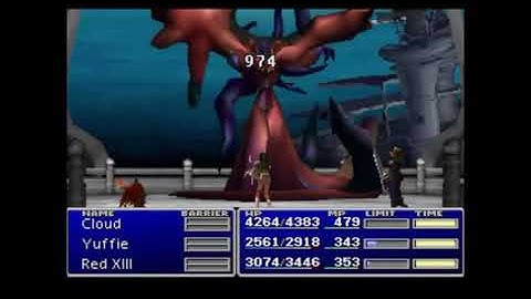 FFVII - Enemy Skill Only Challenge (+NI,IE,NA,NNMI) Part 10: Jenova*LIFE