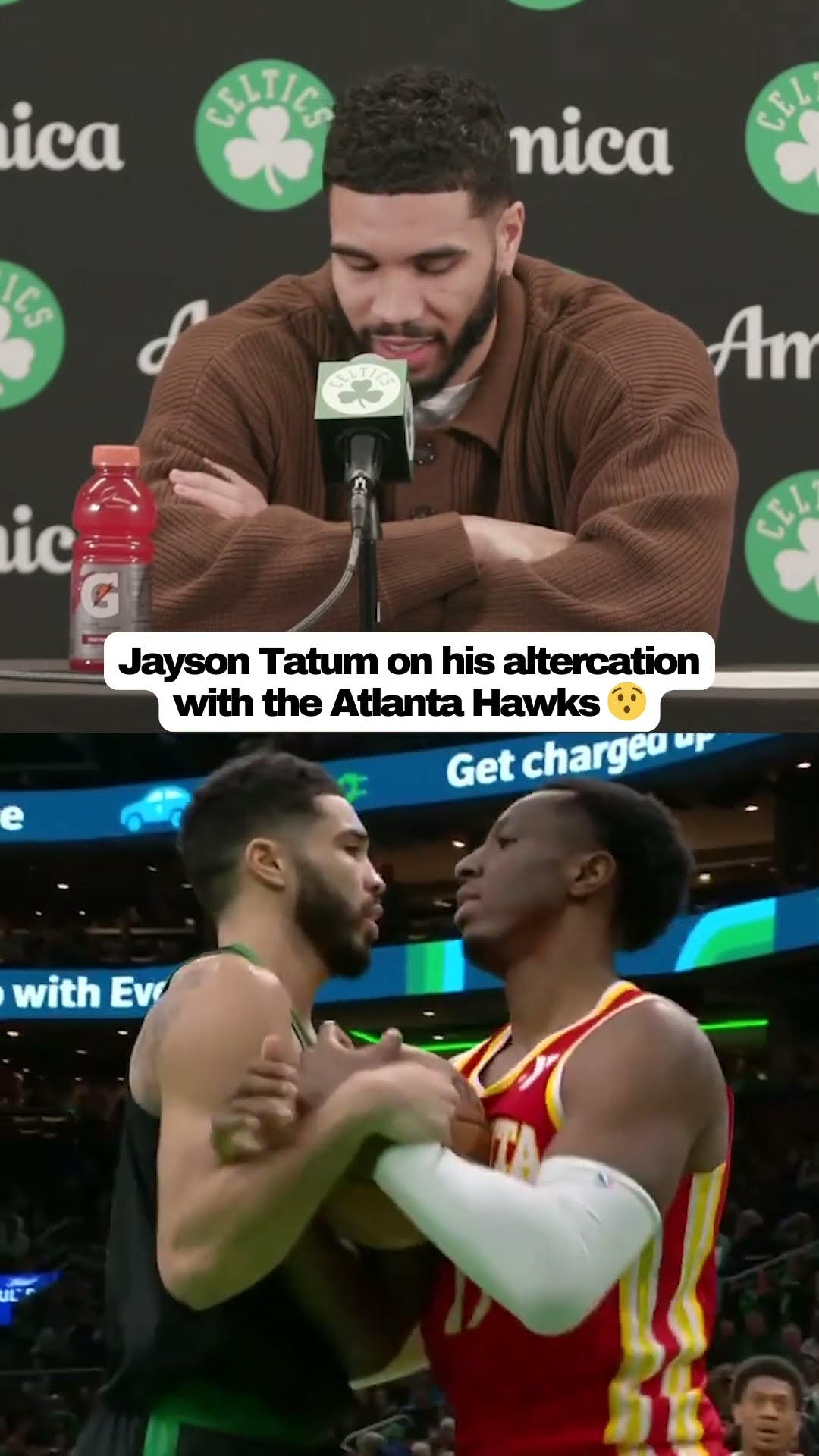Jayson Tatum calls altercation vs. Hawks 'fun for the fans' ?