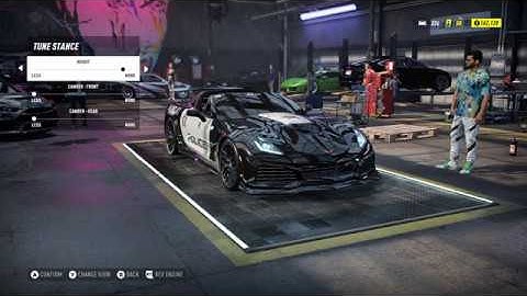 NFS Heat: Chevrolet Corvette ZR1 Customization