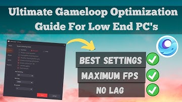 🔧Gameloop[Latest] Low End Pc | ✅Lag fix and Boost FPS | 2022