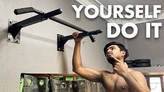 How to Setup a Wall Mounted Pull Up Bar At Home