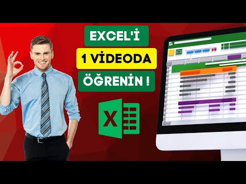 Excel'i 1 Videoda Öğrenin ! [MS Excel Öğrenin]