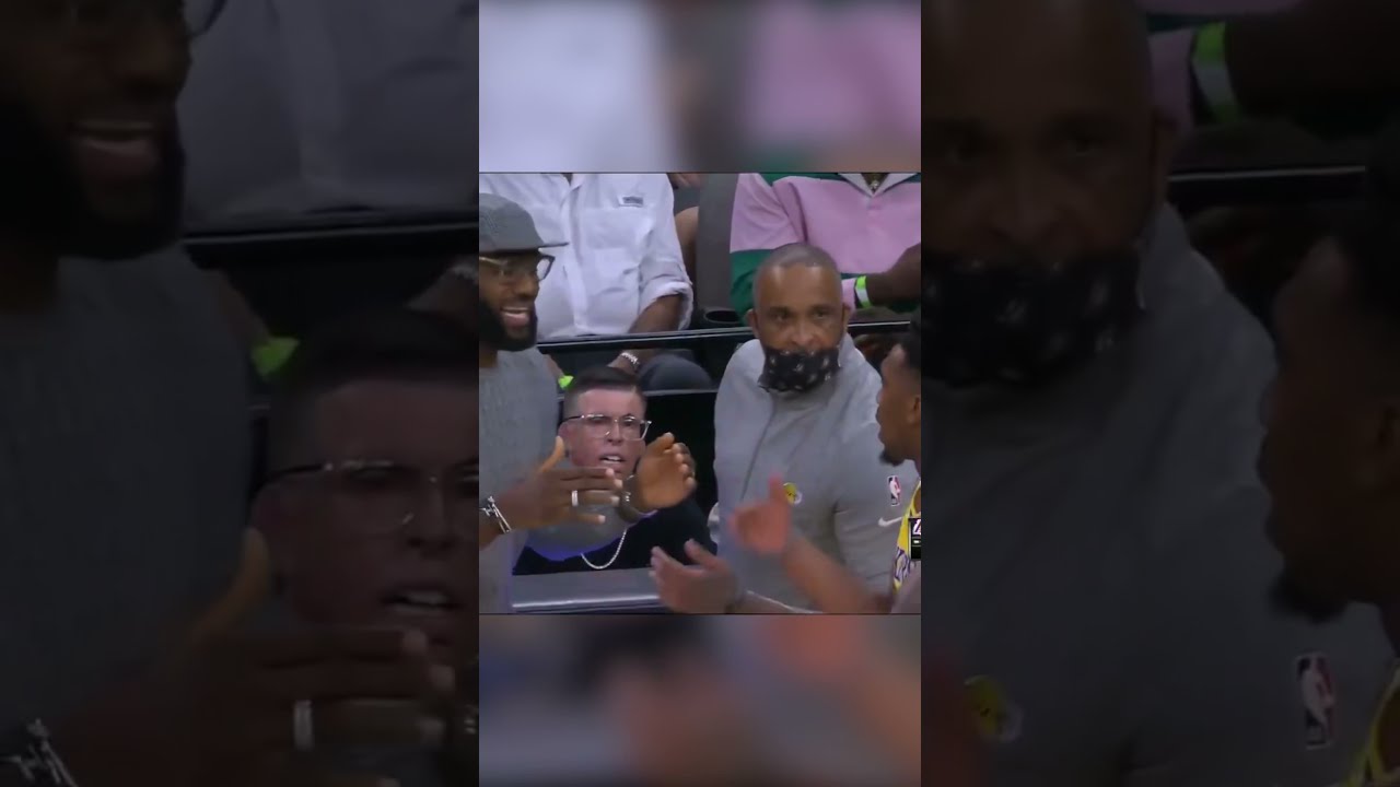 LeBron James Coaching Up Malik Monk and The Lakers 👀